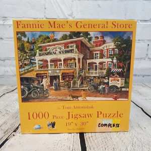 Fannie Mae's General Store 1000p Jigsaw Puzzle by Tom Antonishak
